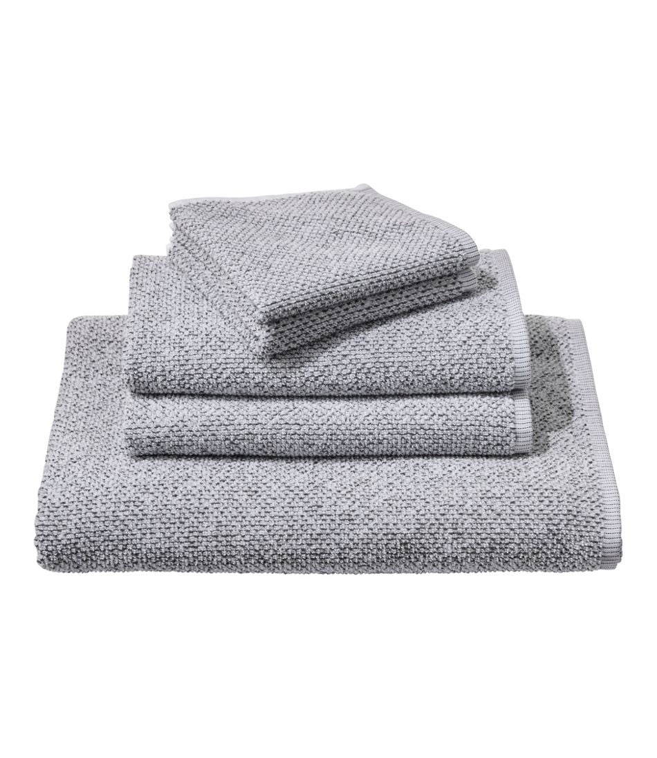 Organic Textured Cotton Towel Marled