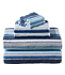 Stripe Bean's Organic Cotton Towel Set