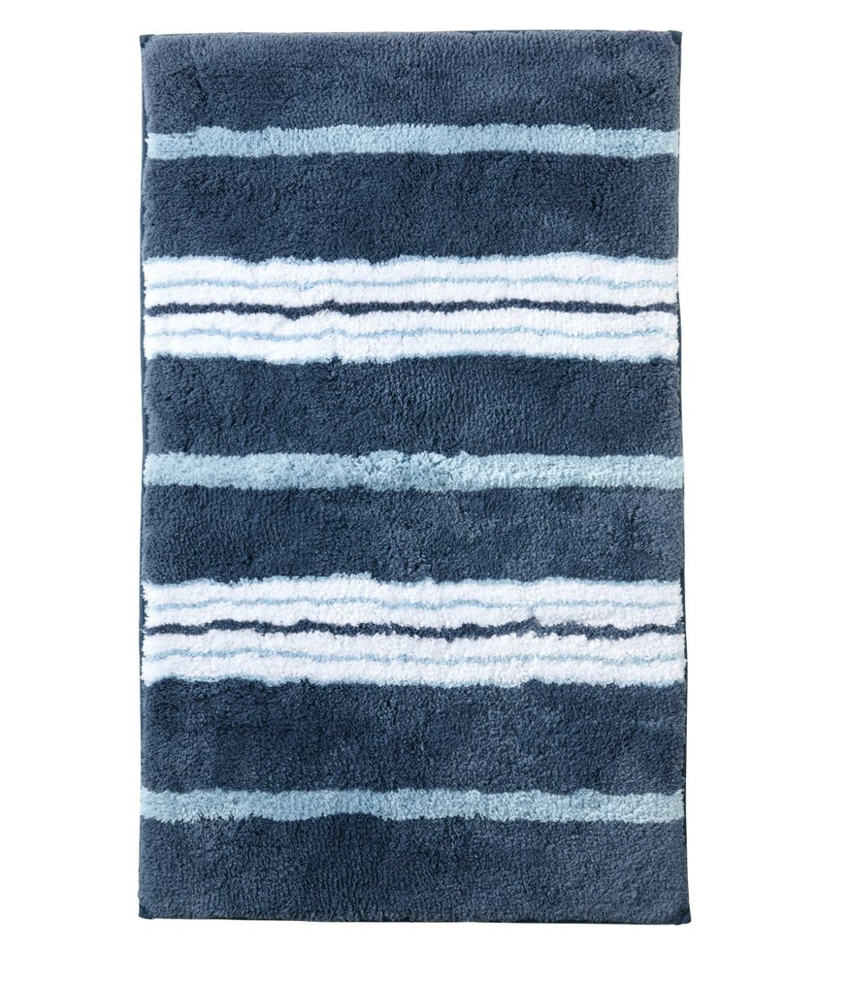 Premium Cotton Bath Mat Multistripe