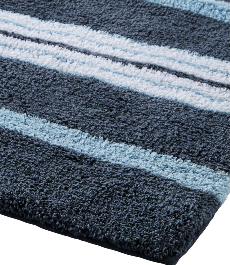 Premium Cotton Bath Mat Multistripe