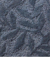 Crescent Leaf Wool Hearth Rug