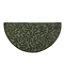 Crescent Leaf Wool Hearth Rug