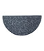 Crescent Leaf Wool Hearth Rug
