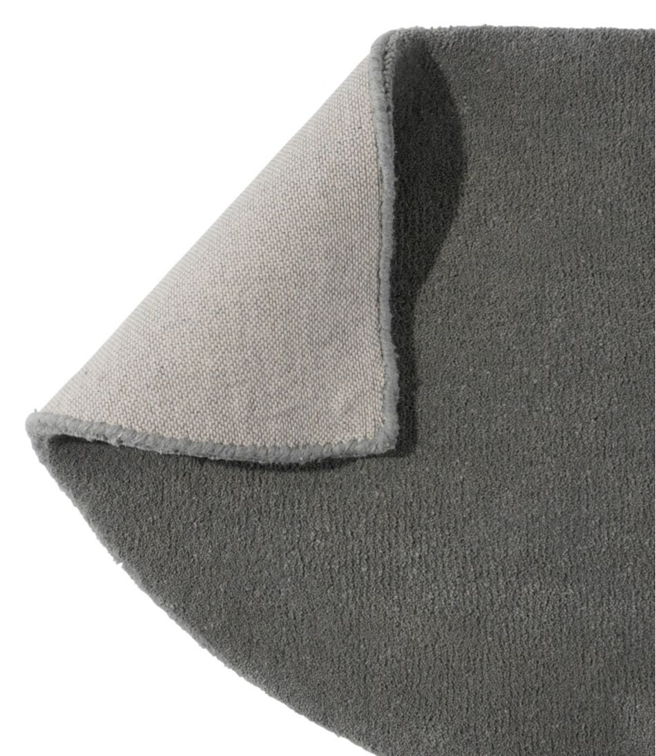 Wool Hearth Rug Crescent