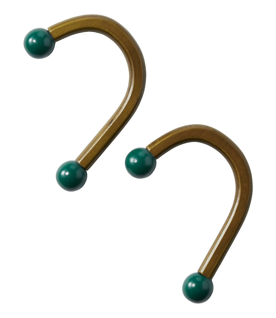 Wooden Stocking Hangers Set of Two