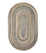 L.L.Bean Braided Wool Rug Oval