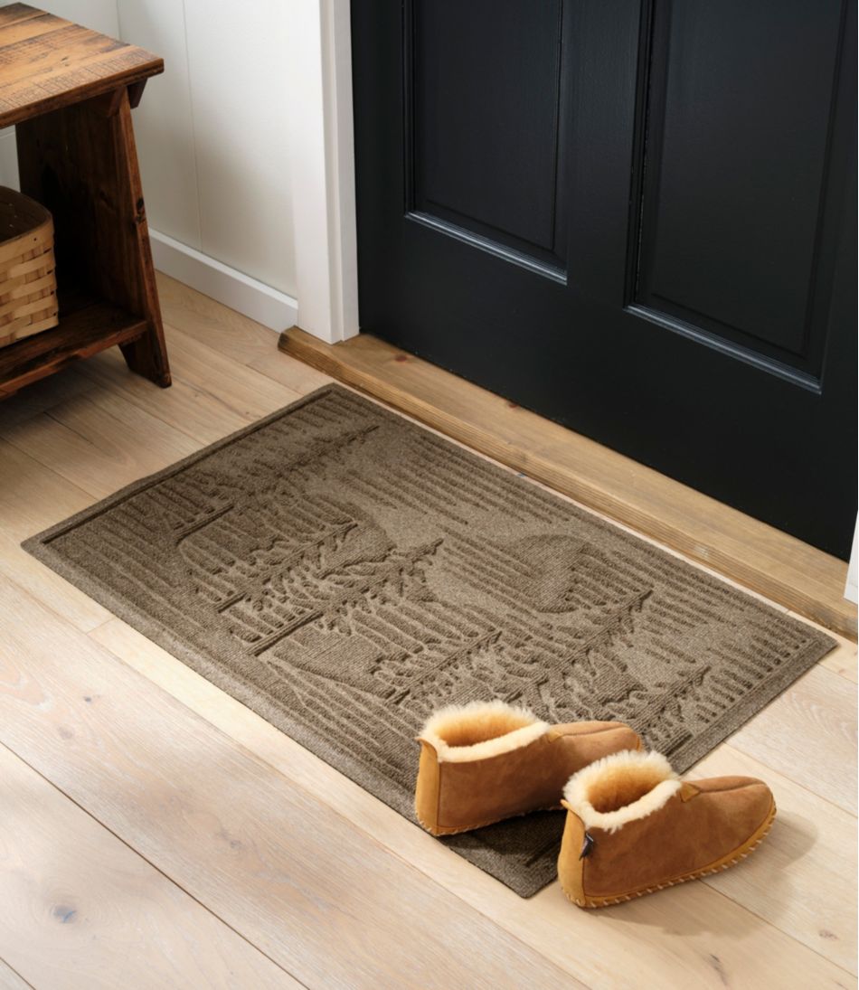 Pine Trees Everyspace Recycled Waterhog Doormat