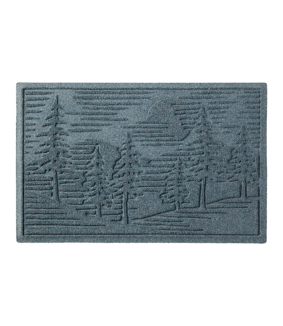 Everyspace Recycled Waterhog Doormat Pine Trees