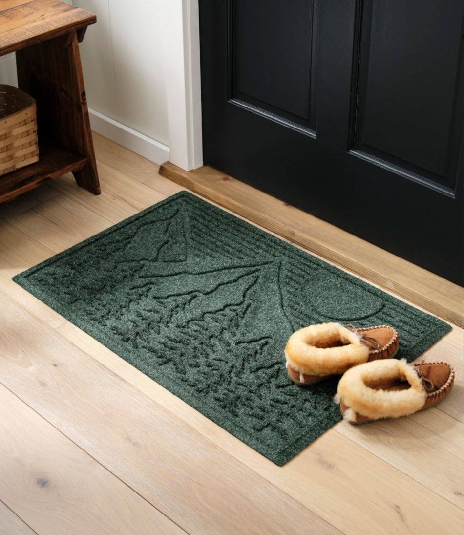Everyspace Recycled Waterhog Doormat Treeline