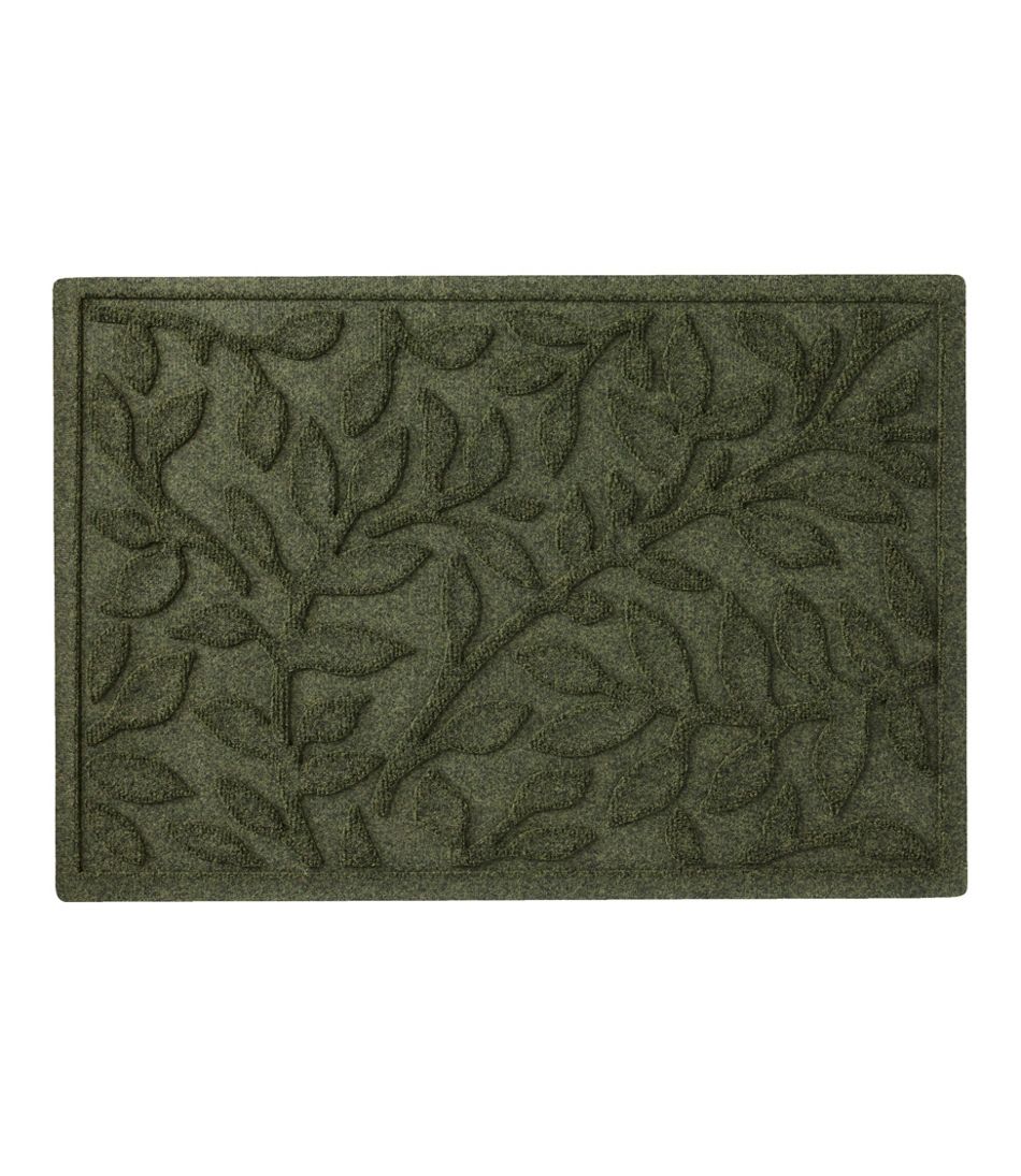Woodland Leaf Heavyweight Recycled Waterhog Doormat
