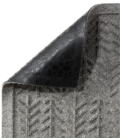 Everyspace Recycled Waterhog Doormat, Half Round, Trees
