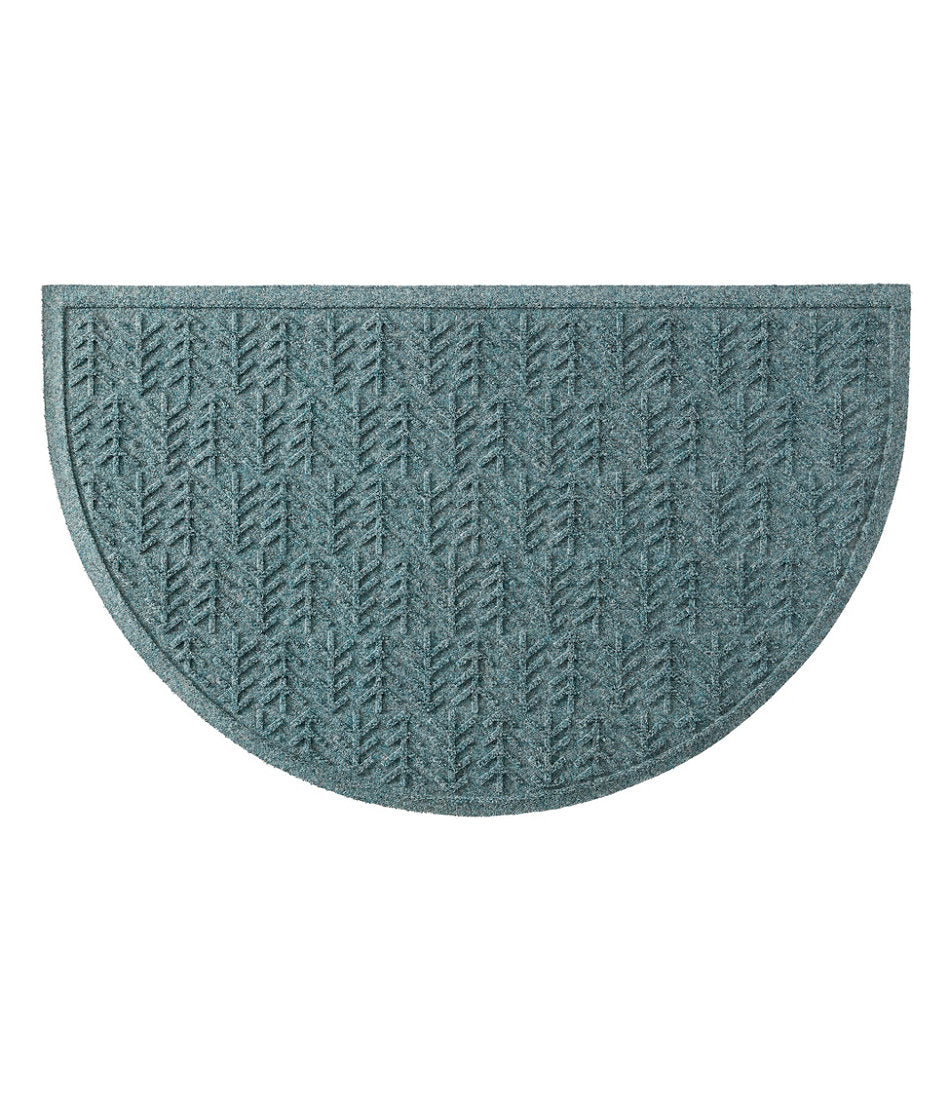 Trees Half Round Everyspace Recycled Waterhog Doormat