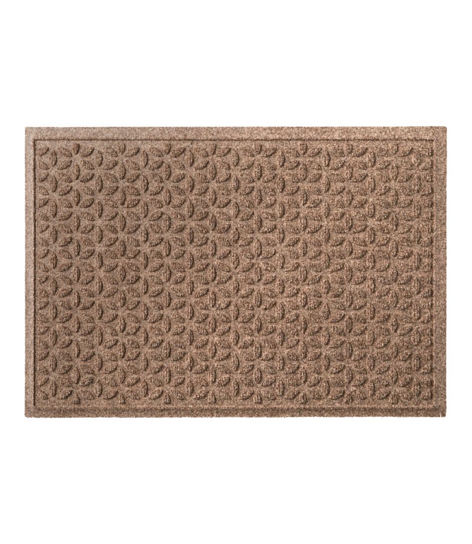 Heavyweight Recycled Waterhog Doormat Blooming Circles