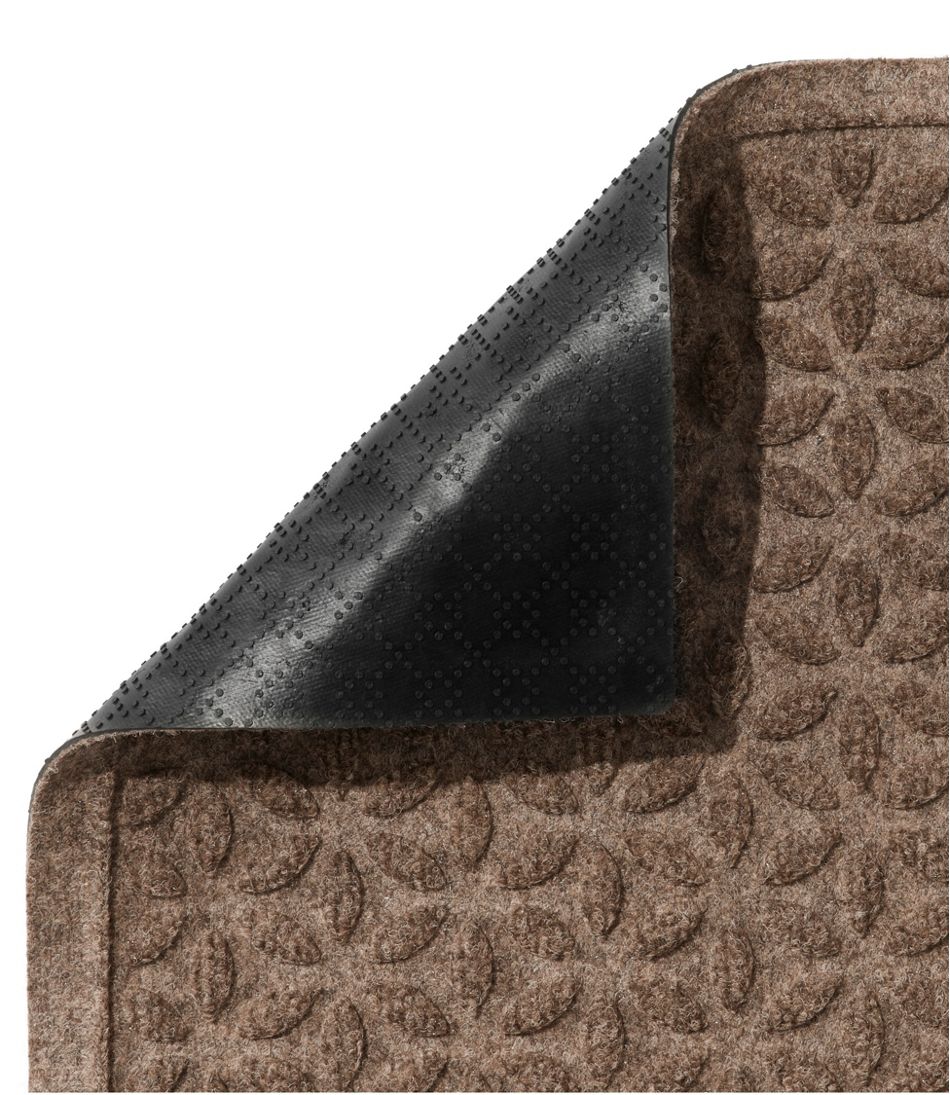 Heavyweight Recycled Waterhog Doormat Blooming Circles