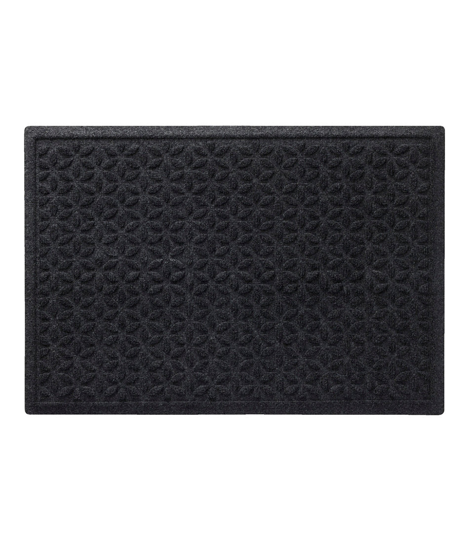 Heavyweight Recycled Waterhog Doormat Blooming Circles