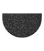 Heavyweight Recycled Waterhog Doormat Woodland Leaf Half Round