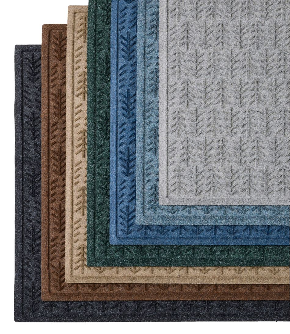 Trees Square Everyspace Recycled Waterhog Mat