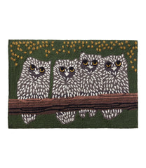 Owls Indoor/Outdoor Vacationland Rug