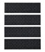 Everyspace Recycled Waterhog Mat Set of Four Tiles Stair Treads
