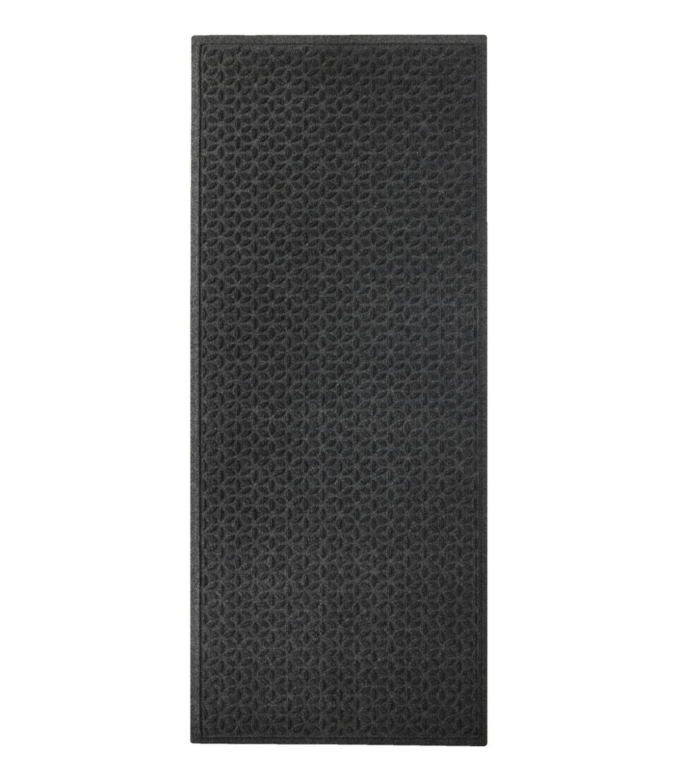 Heavyweight Recycled Waterhog Mat Runner Blooming Circles