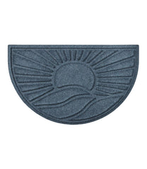 Half Round Sunrise Everyspace Recycled Waterhog Doormat