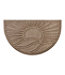 Half Round Sunrise Everyspace Recycled Waterhog Doormat