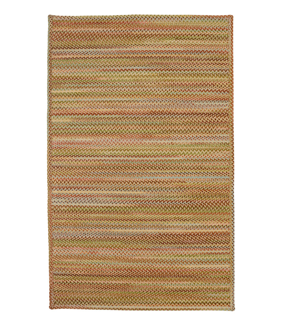 L.L.Bean Braided Wool Rug Horizontal Braid