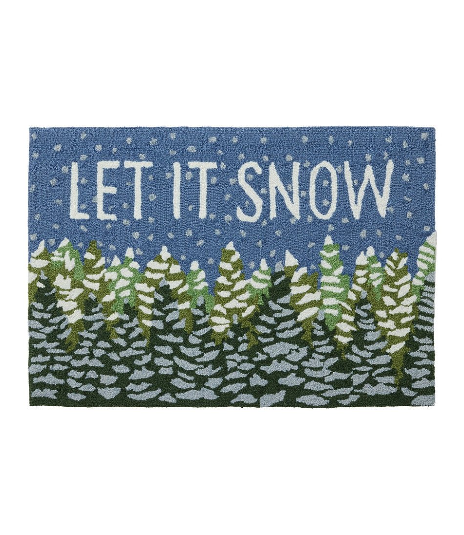 Frosted Trees Indoor/Outdoor Vacationland Rug