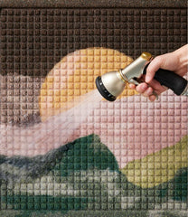 Printed Recycled Waterhog Doormat Sunset