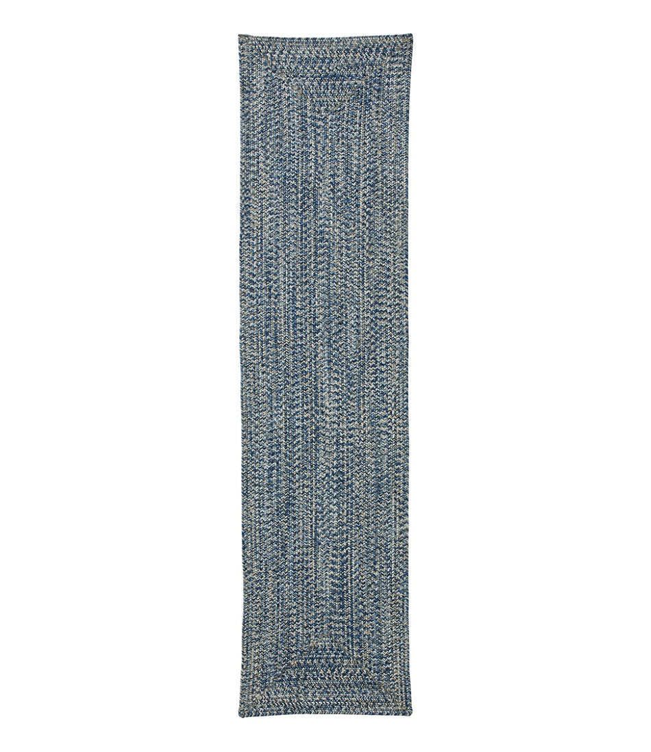 All-Weather Braided Runner Concentric Pattern Rectangular