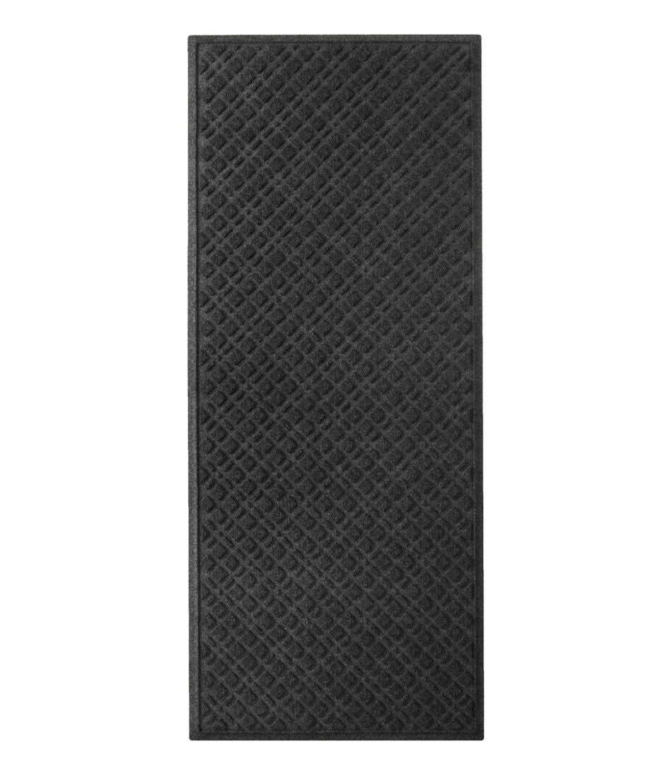 Heavyweight Recycled Waterhog Mat Plaid Runner