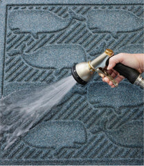 Whales Everyspace Recycled Waterhog Doormat