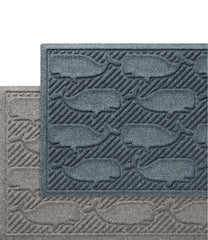 Whales Everyspace Recycled Waterhog Doormat