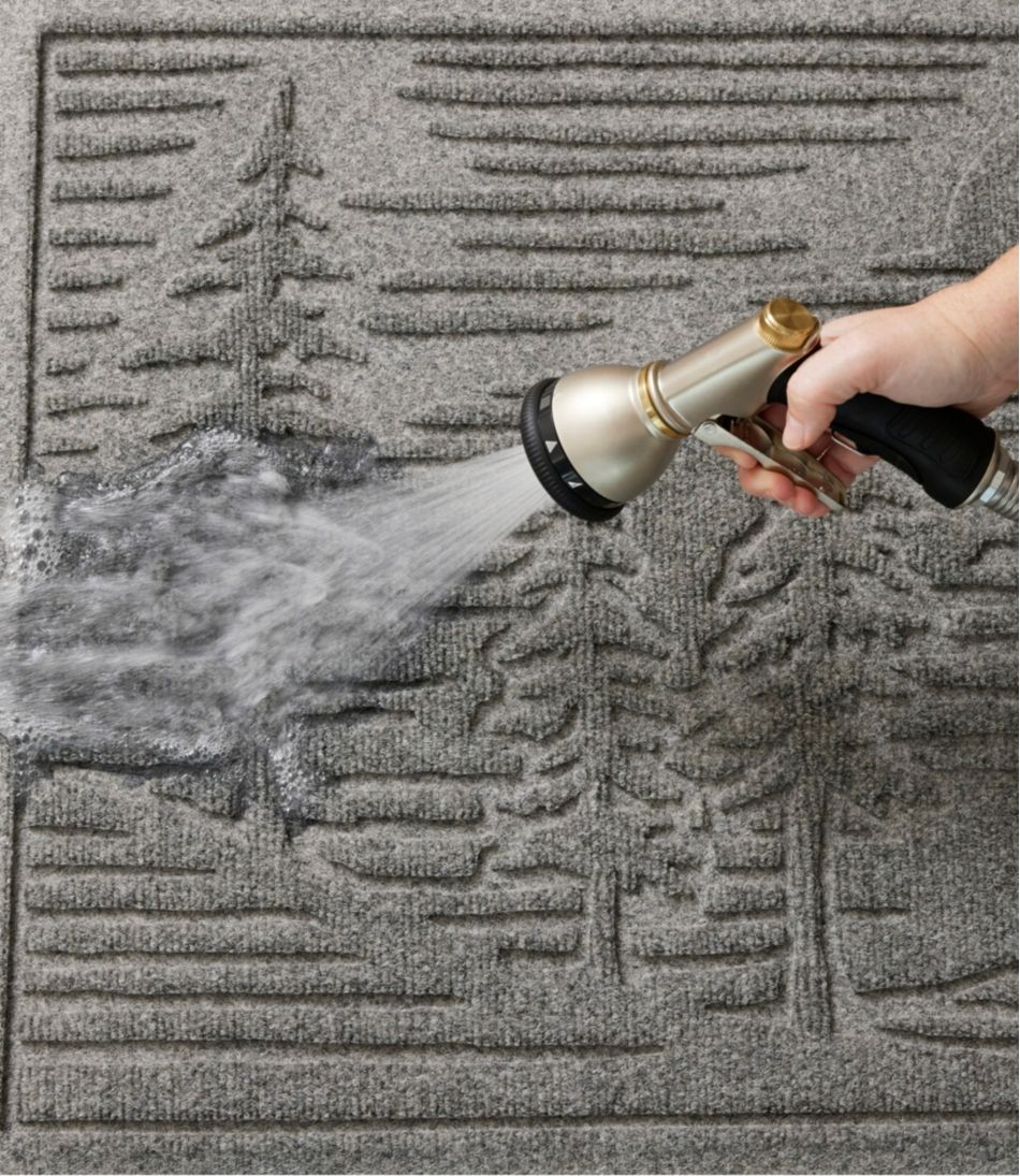 Pine Trees Everyspace Recycled Waterhog Wide Doormat