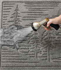 Pine Trees Everyspace Recycled Waterhog Wide Doormat