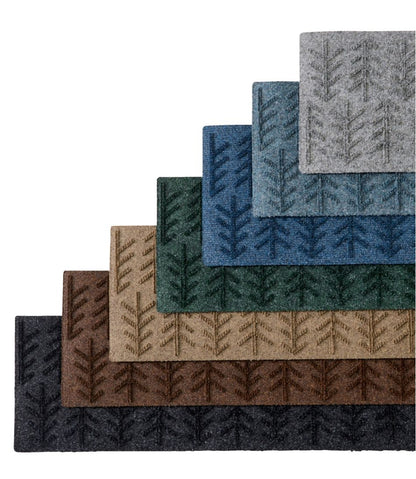 Everyspace Recycled Waterhog Mat, Stair Treads, Set of Four, Trees