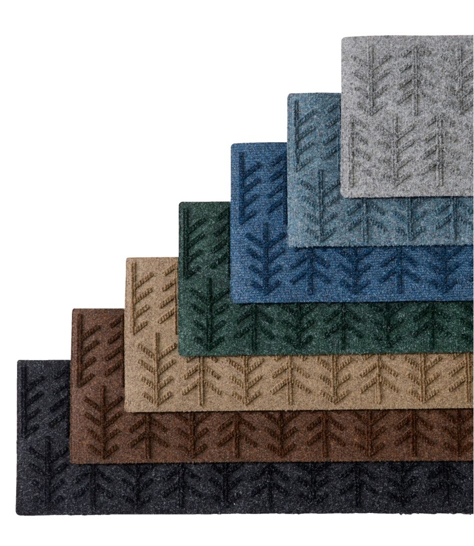 Trees Stair Treads Set of Four Everyspace Recycled Waterhog Mat