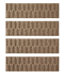 Trees Stair Treads Set of Four Everyspace Recycled Waterhog Mat