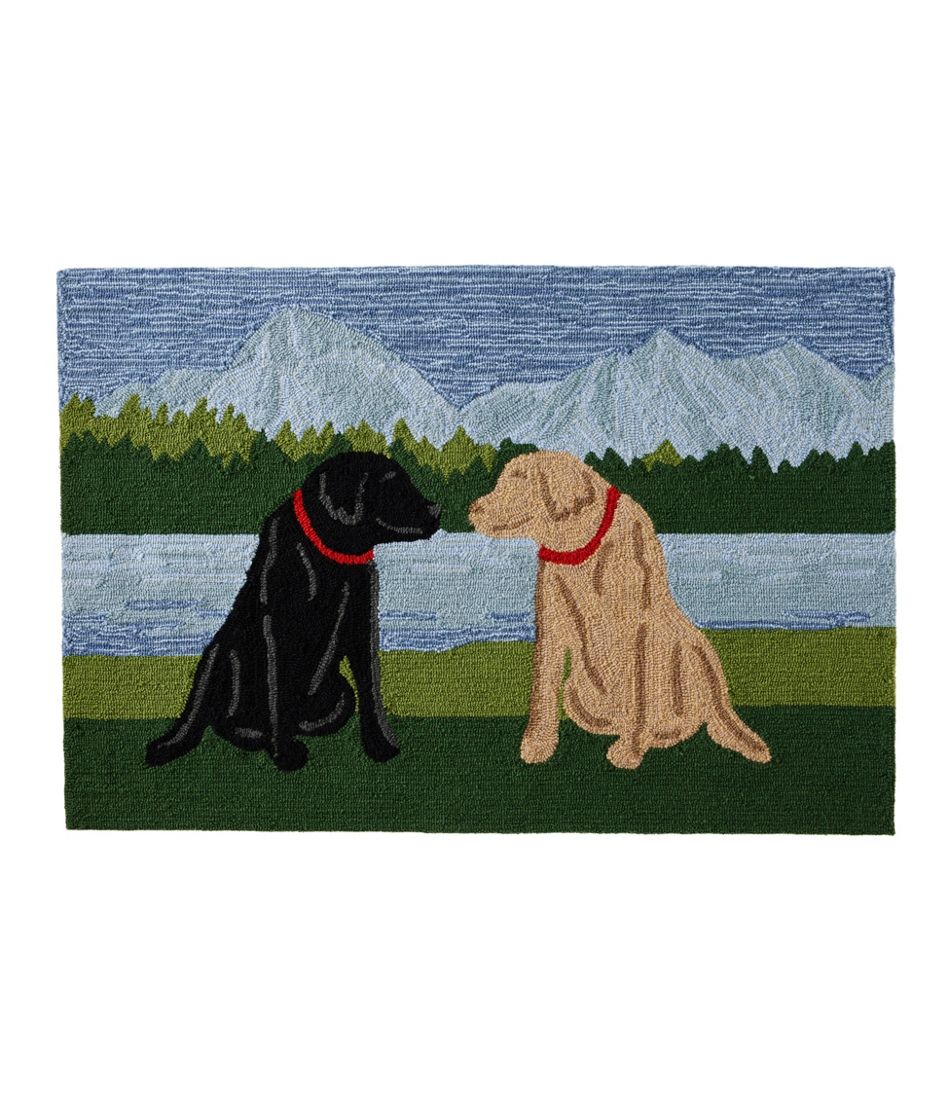 Mountain Dogs Indoor/Outdoor Vacationland Rug