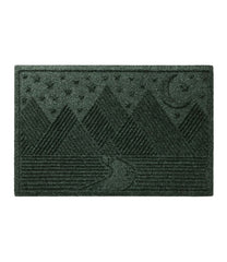 Everyspace Recycled Waterhog Doormat Twilight Mountain Range