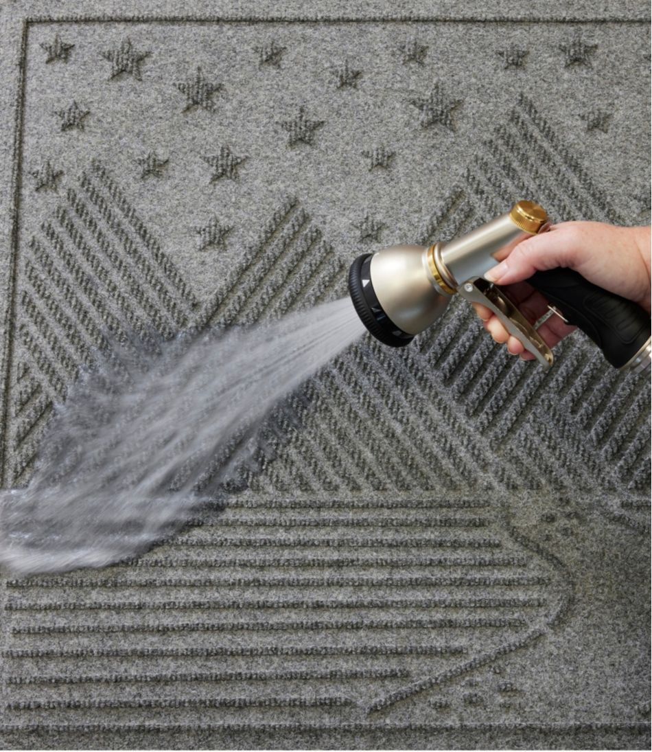 Everyspace Recycled Waterhog Doormat Twilight Mountain Range