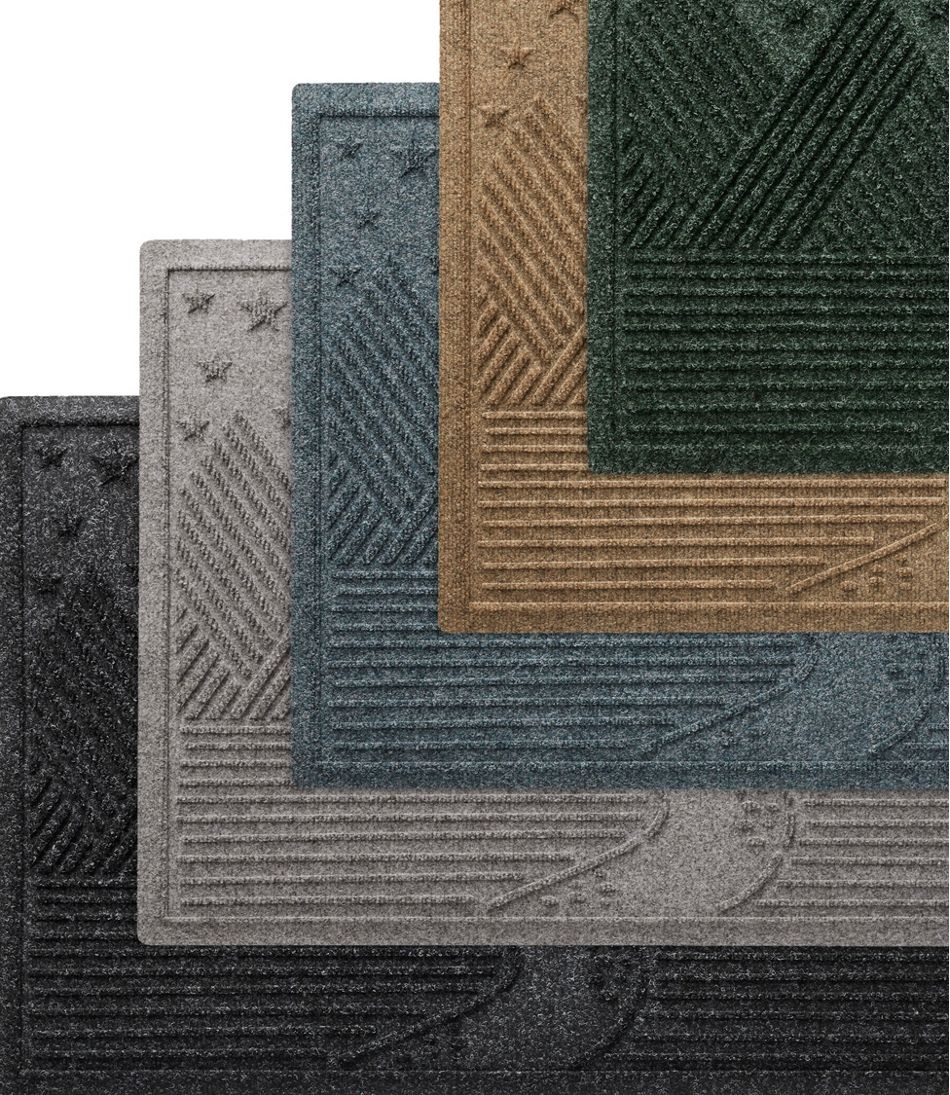 Everyspace Recycled Waterhog Doormat Twilight Mountain Range