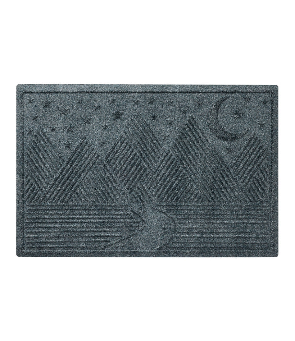 Twilight Mountain Range Everyspace Recycled Waterhog Doormat