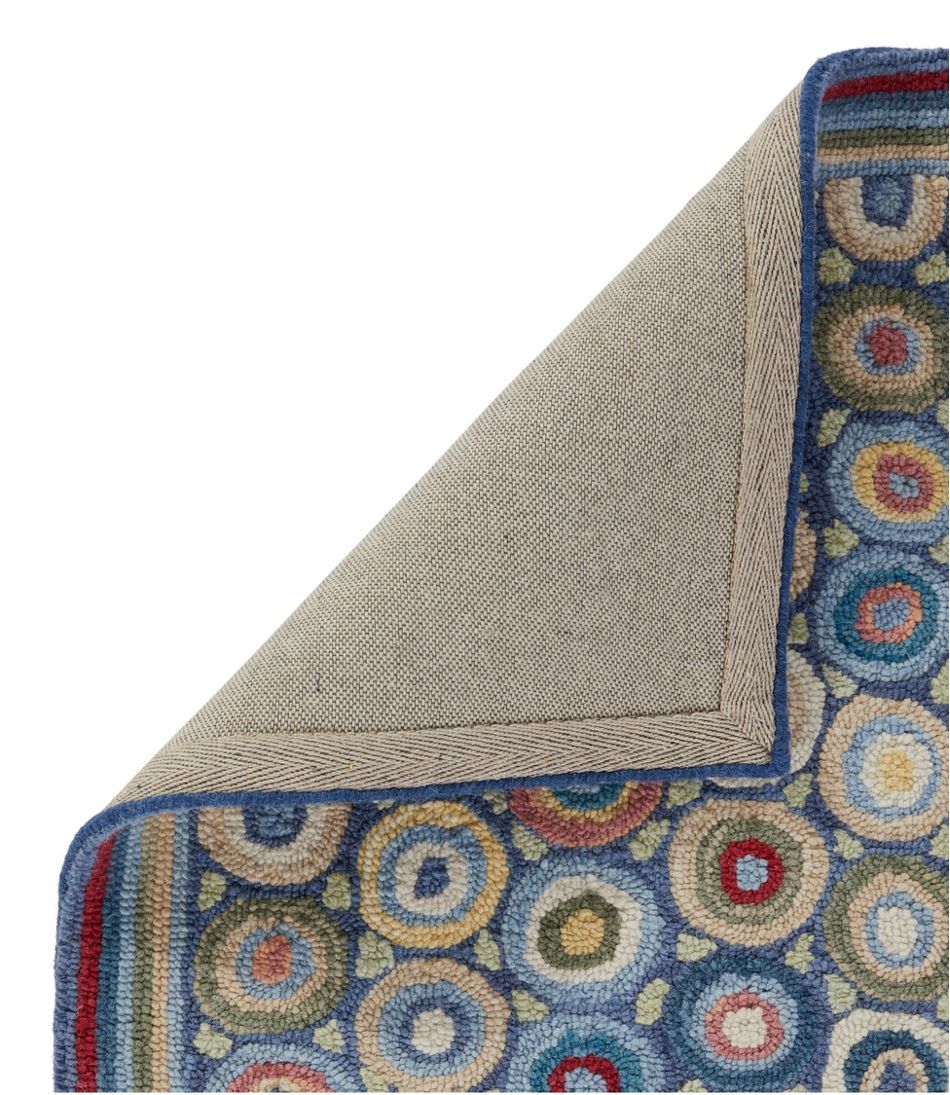 Bean's Wool Hooked Runner, Coins