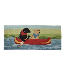 Indoor/Outdoor Vacationland Runner Dog Canoe