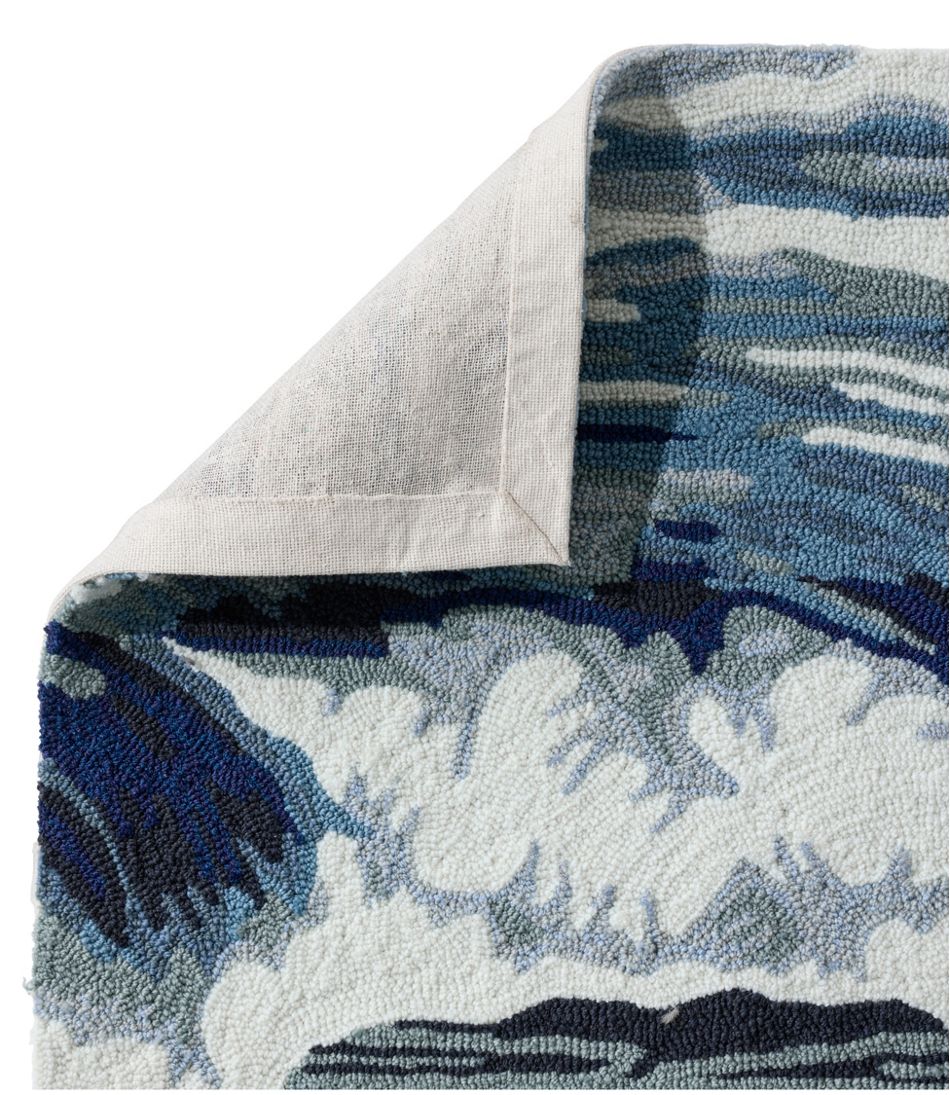 Ocean Waves Indoor/Outdoor Vacationland Rug