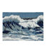 Ocean Waves Indoor/Outdoor Vacationland Rug