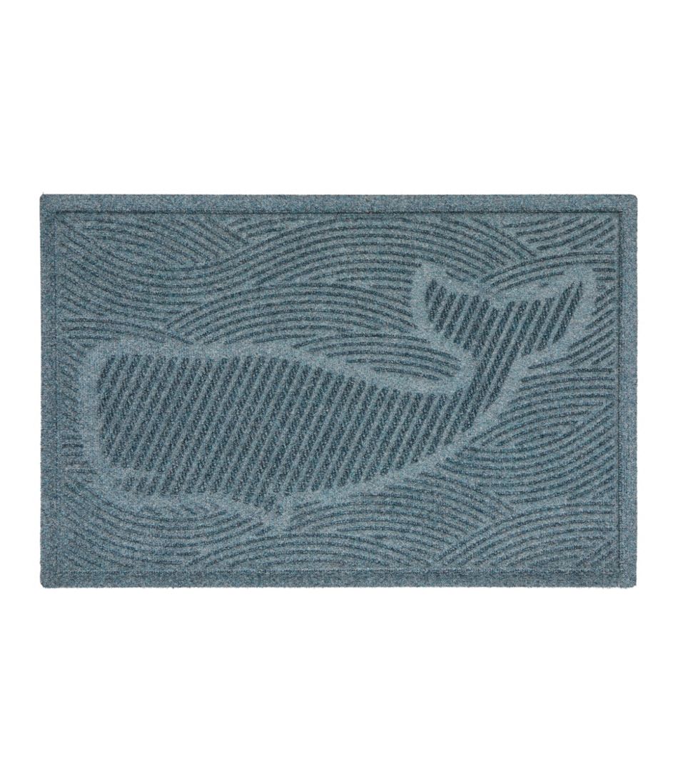 Everyspace Recycled Waterhog Doormat Swimming Whale