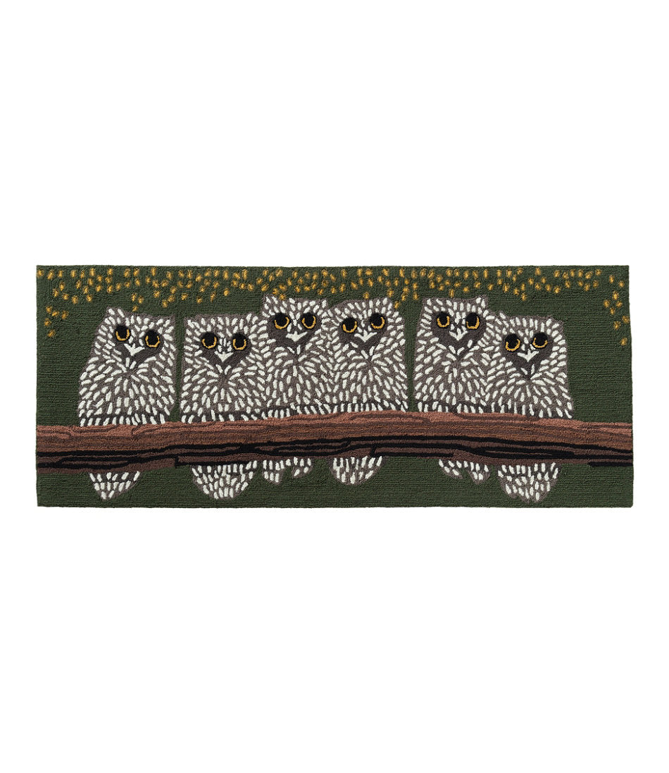 Indoor/Outdoor Vacationland Runner Owls