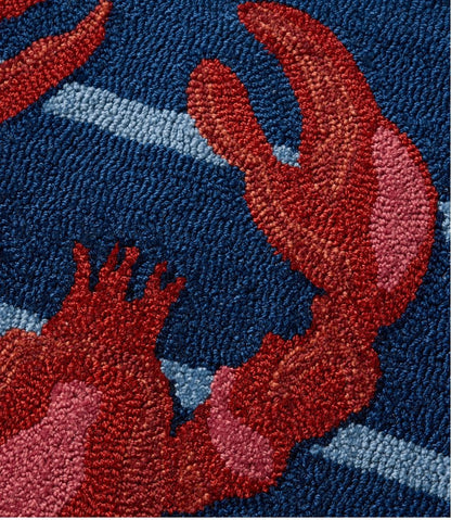 Indoor/Outdoor Vacationland Runner, Lobsters
